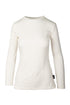 250 Women's Merino Long Sleeve Base Layer Comfort Zone - Natural White